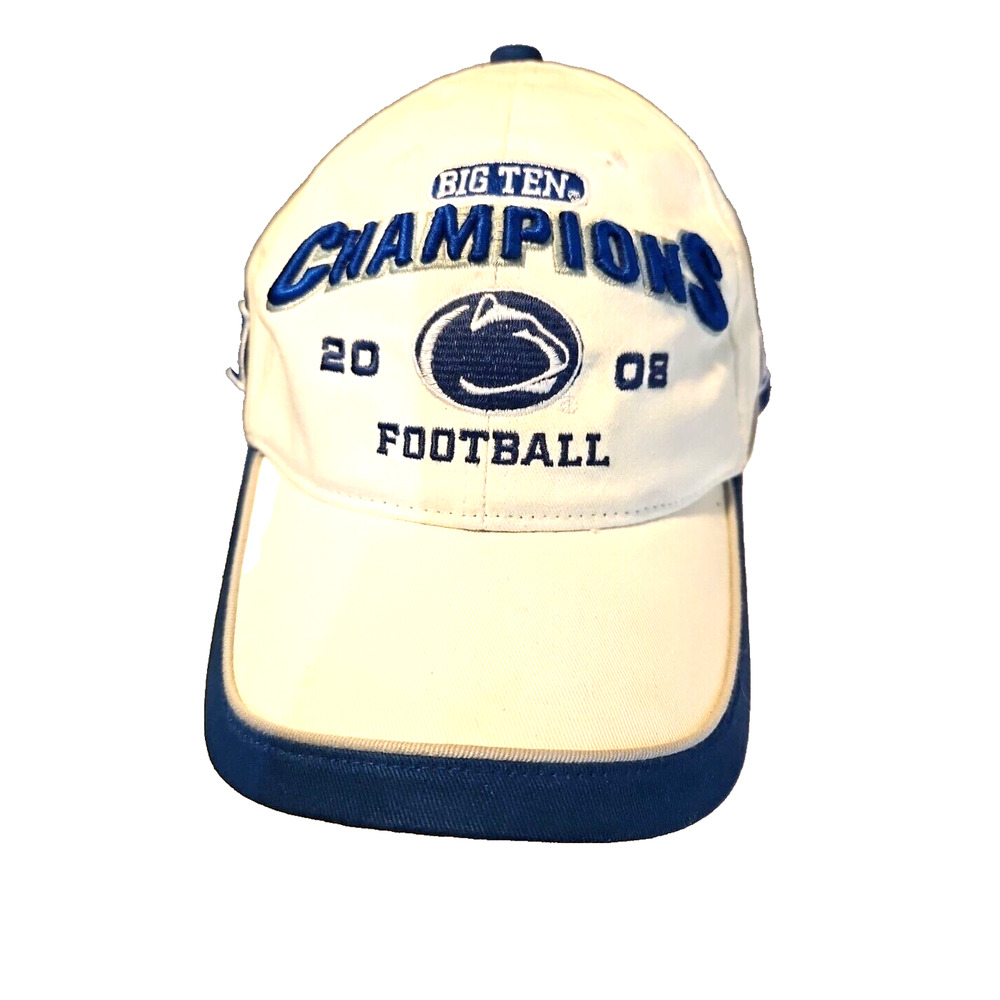 Penn State Nittany Lions 2008 Big Ten Champions College Football Hat Cap Logo